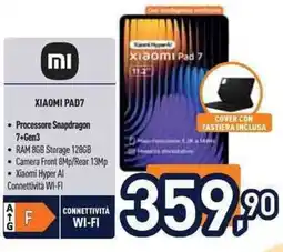 Unieuro XIAOMI PAD7 offerta
