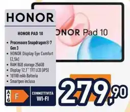 Unieuro HONOR PAD 10 offerta