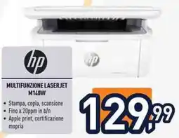 Unieuro hp MULTIFUNZIONE LASERJET M10W offerta