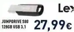 Unieuro Lexar jumpdrive S80 128GB USB 3.1 offerta