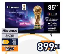 Unieuro Hisense SMART TV 4K QLED 85E7QPRO offerta