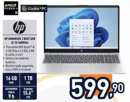 Unieuro HP OMNIBOOK 3 NEXT GEN Al 15-fn0005nl offerta