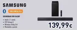 Unieuro SAMSUNG SOUNDBAR HW-B450F offerta