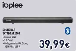 Unieuro ioplee SOUNDBAR EXTSDBAR410G offerta
