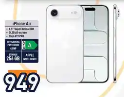 Unieuro iPhone Air offerta
