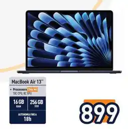 Unieuro MacBook Air 13" offerta