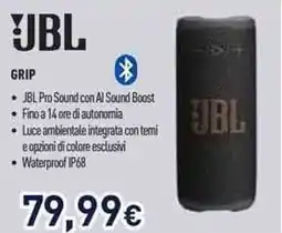 Unieuro JBL GRIP offerta