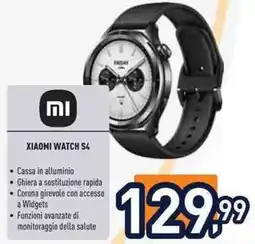 Unieuro Xiaomi watch S4 offerta