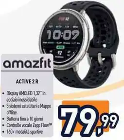 Unieuro Amazfit active 2 R offerta