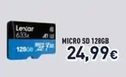 Unieuro Lexar micro SD 128GB offerta
