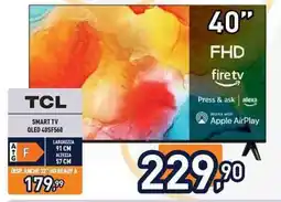 Unieuro TCL SMART TV OLED 40SF560 offerta