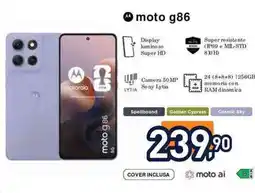 Unieuro motorola moto g86 offerta