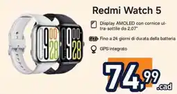 Unieuro Redmi Watch 5 offerta