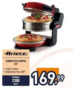 Unieuro Ariete forno pizza doppio 927 offerta