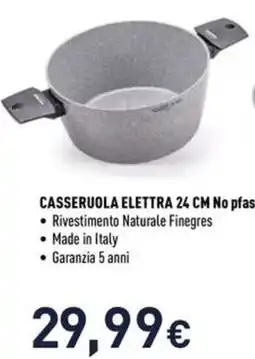 Unieuro Moneta casseruola elettra no pfas offerta