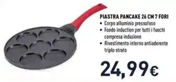 Unieuro Moneta piastra pancake 7 fori offerta