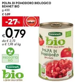 Bennet Polpa di pomodoro biologico BENNET BIO offerta