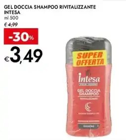 Bennet Gel doccia shampoo rivitalizzante INTESA offerta