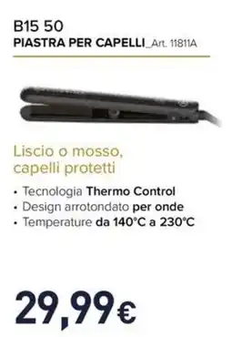 Unieuro Bellissima piastra per capelli art. 11811a offerta