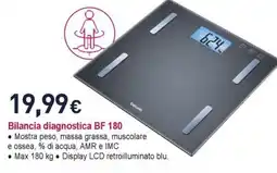 Unieuro beurer Bilancia diagnostica BF 180 offerta