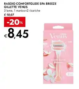Bennet Rasoio comfortglide spa breeze GILLETTE VENUS offerta