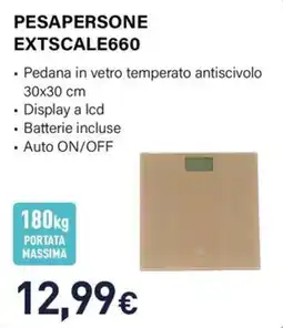 Unieuro Electroline PESAPERSONE EXTSCALE660 offerta