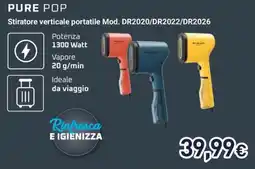 Unieuro Rowenta Stiratore verticale portatile Mod. DR2020/DR2022/DR2026 offerta