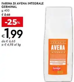 Bennet Farina di avena integrale GERMINAL offerta