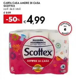 Bennet Carta casa amore di casa SCOTTEX offerta