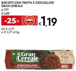 Bennet Biscotti con frutta e cioccolato GRAN CEREALE offerta