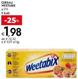 Bennet Cereali WEETABIX offerta