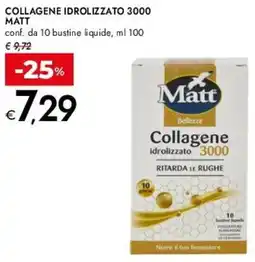 Bennet Collagene idrolizzato 3000 MATT offerta