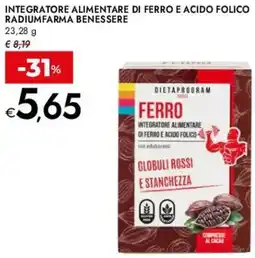 Bennet Integratore alimentare di ferro e acido folico radiumfarma benessere offerta