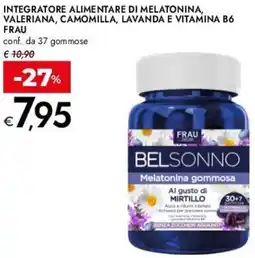 Bennet Integratore alimentare di melatonina, valeriana, camomilla, lavanda e vitamina b6 FRAU offerta