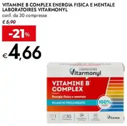 Bennet Vitamine b complex energia fisica e mentale laboratoires VITARMONYL offerta