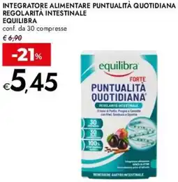 Bennet Integratore alimentare puntualità quotidiana regolarita intestinale EQUILIBRA offerta