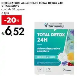 Bennet Integratore alimentare total detox 24h VITARMONYL offerta