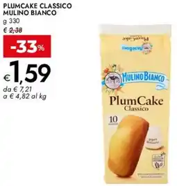 Bennet Plumcake classico MULINO BIANCO offerta