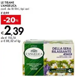 Bennet Le tisane L'ANGELICA offerta