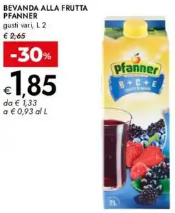 Bennet Bevanda alla frutta PFANNER offerta