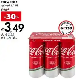 Bennet COCA COLA offerta