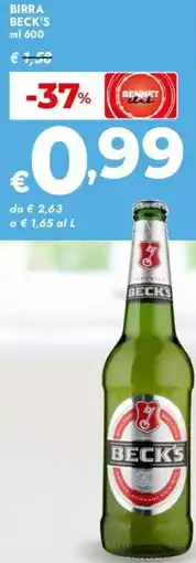 Bennet Birra BECK'S offerta