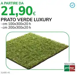 Basko Prato verde luxury offerta
