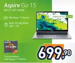 Unieuro acer Aspire Go 15 (AG15-42P-R9Q9) offerta