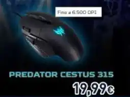 Unieuro Acer predator cestus 315 offerta