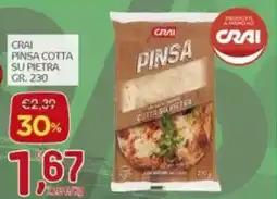 Crai Crai pinsa cotta su pietra offerta