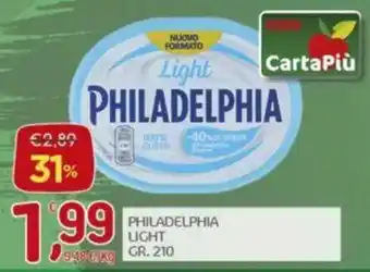 Crai Philadelphia light offerta