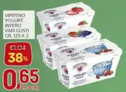 Crai Vipiteno yogurt intero offerta