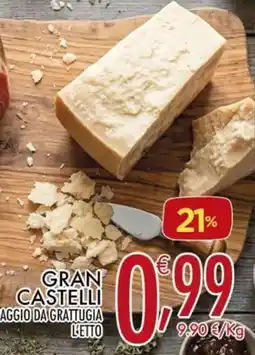 Crai Gran castelli formaggio da grattugia offerta