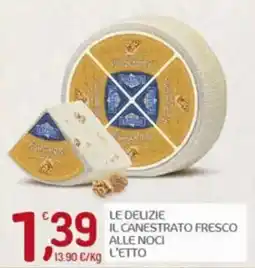 Crai Le delizie il canestrato fresco alle noci offerta